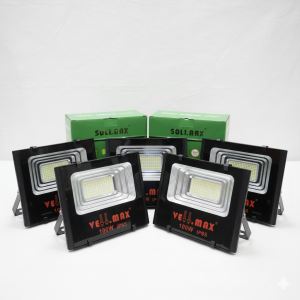 VELLMAX 100W SOLAR FLOODLIGHT